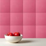 Carreau Rose Rose Camellia couleur uni<br><div class="desc">Design rose Rose Camellia uni couleur solide.</div>