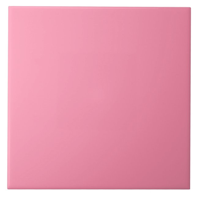 Carreau rose uni minimaliste (Devant)