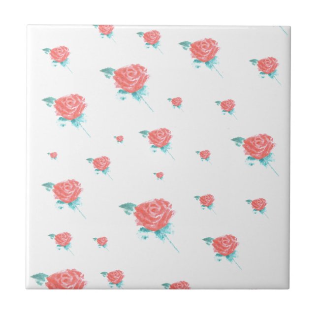 Carreau Roses Rouges (Devant)