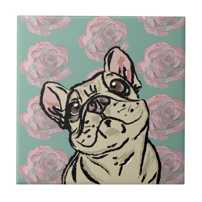 Carreau Rosier Frenchie (Devant)