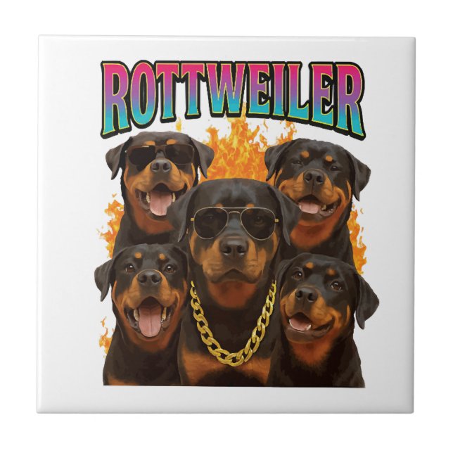 Carreau Rottweiler  (Devant)