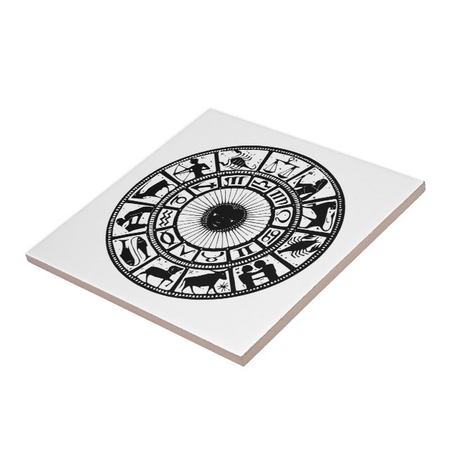 Carreau Roue vintage Zodiac (Côté)