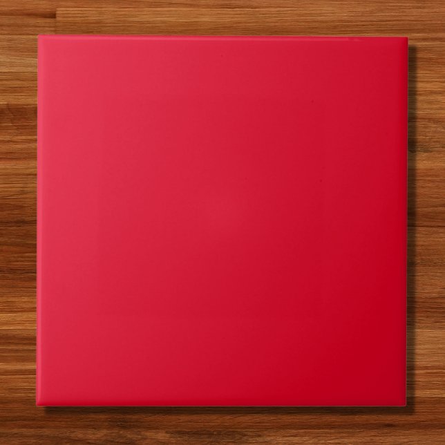 Carreau Rouge Cadmium Couleur Uni (Créateur téléchargé)