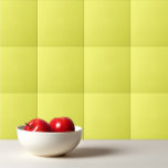 Carreau Rouge citron doux clair<br><div class="desc">Design jaune citron clair et brillant.</div>