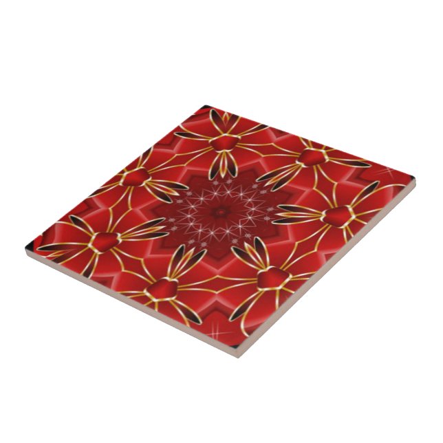 Carreau Rouge de fête (Côté)