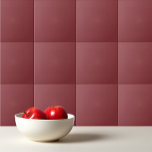 Carreau Rouge en brique uni de couleur solide<br><div class="desc">Conception en brique rouge uni couleur solide.</div>