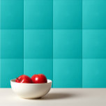 Carreau Rouge massif oeuf bleu turquoise vert clair mer<br><div class="desc">Solid robins bleu oeuf turquoise couleur vert clair de mer design.</div>