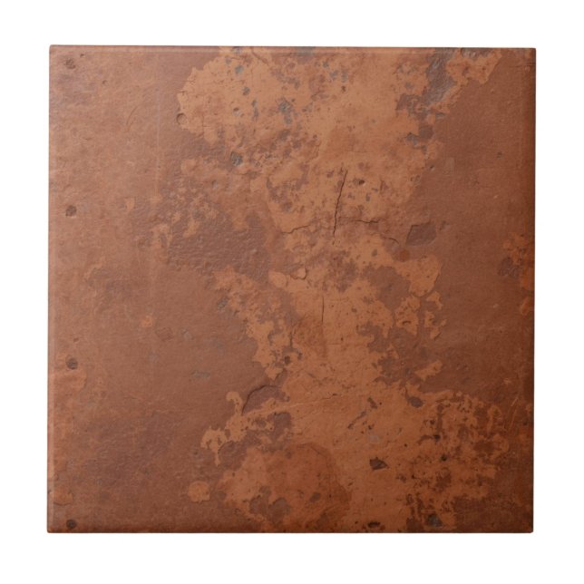 Carreau Rouge terracotta simple rustique  (Devant)