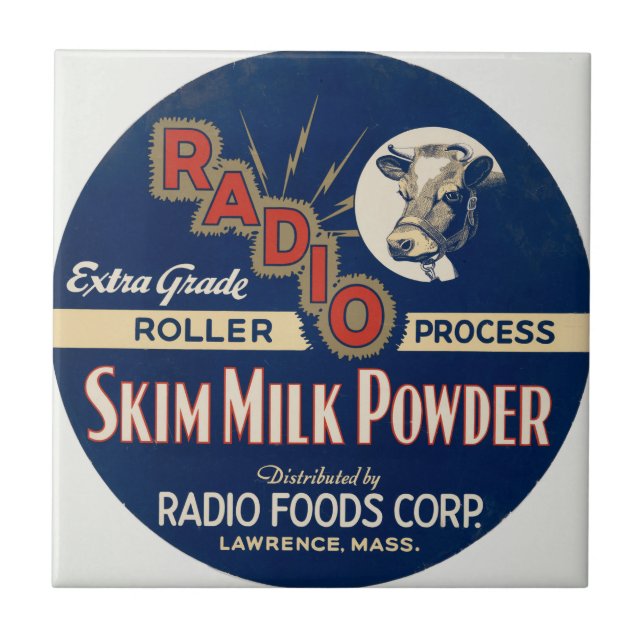 Carreau Roulage de qualité Radio extra Procédés Lait écail (Devant)