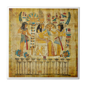 Carreau Rouleau Heirogliphics de tapisserie d'Egypte