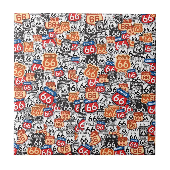 Carreau Route 66 (Devant)