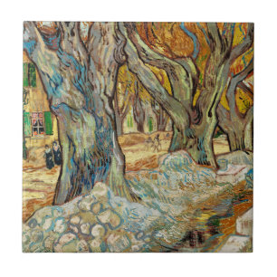 Carreau Route de Van Gogh Réparateurs d'Automne Platanes A