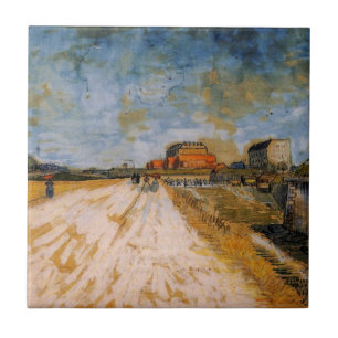 Carreau Route longeant les remparts de Paris par Van Gogh