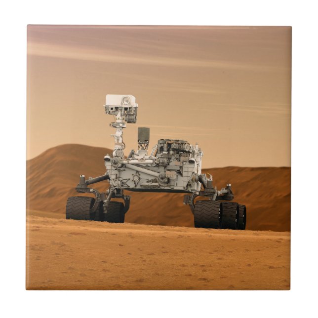 Carreau Rover Curiosity Du Laboratoire Scientifique Mars.  (Devant)