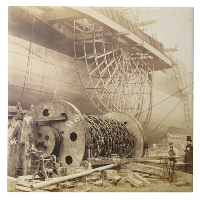 Carreau Royaume Brunel (1806-59) d'Isambard près du 'Grea (Devant)