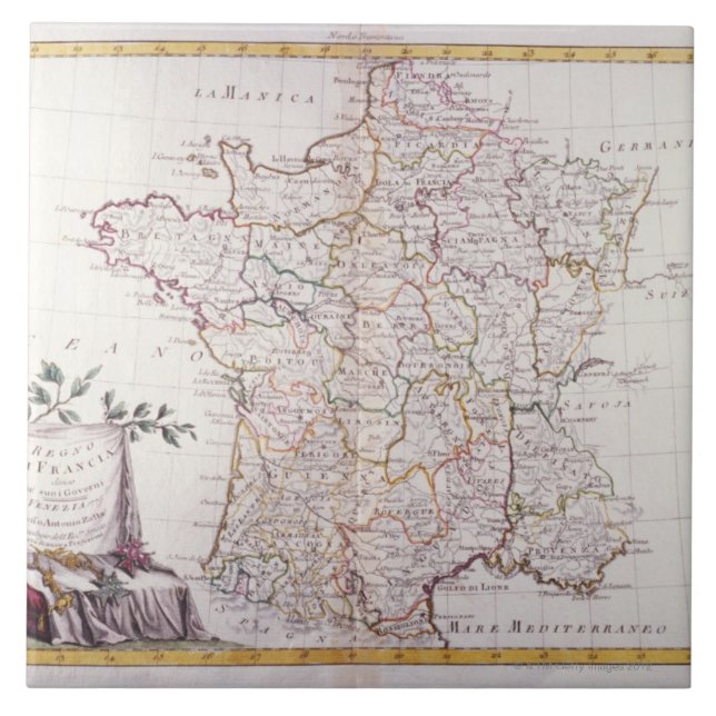 Carreau Royaume de la France (Devant)