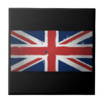Carreau Royaume-Uni urbain<br><div class="desc">Drapeau de graffiti urbain au Royaume-Uni avec des plaques de peinture dessus.</div>