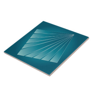 Carreau Rubans turquoise
