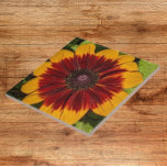 Carreau Rudbeckia floral jaune et bronze<br><div class="desc">Carrelage en céramique avec photo d'une fleur de Rudbeckia jaune et bronze. Un joli design floral ! Sélectionnez votre taille de tuile. Fait une grande cuisine trivet!</div>