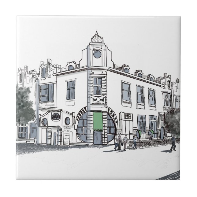 Carreau rue de la vieille ville (Devant)