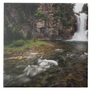 Carreau Running Eagle Falls aka Trick Falls dans les deux