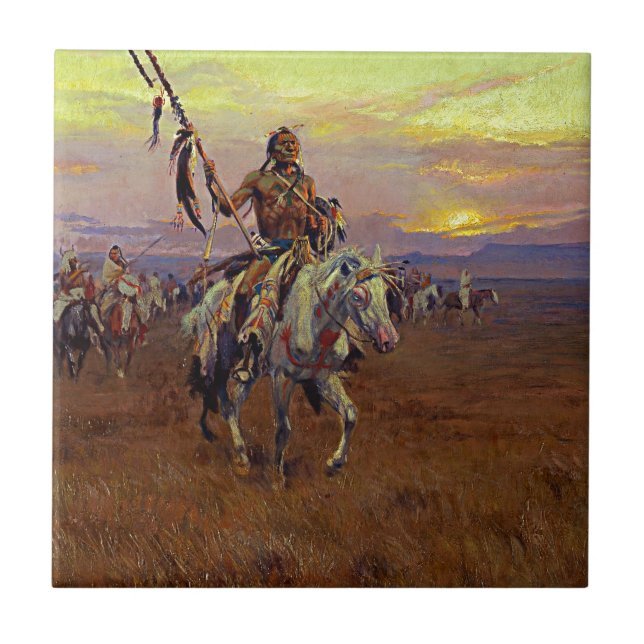 Carreau Russell le chaman (Devant)