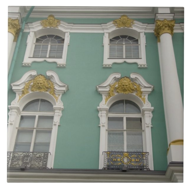 Carreau Russie, Saint-Pétersbourg, L'Ermitage (aka 6 (Devant)