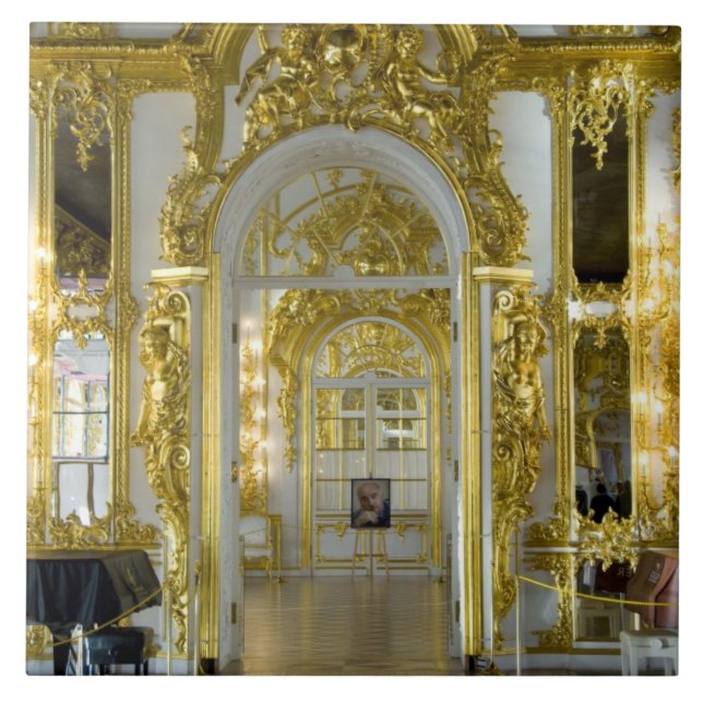 Carreau Russie, Saint-Pétersbourg, Palais de Catherine (ak (Devant)