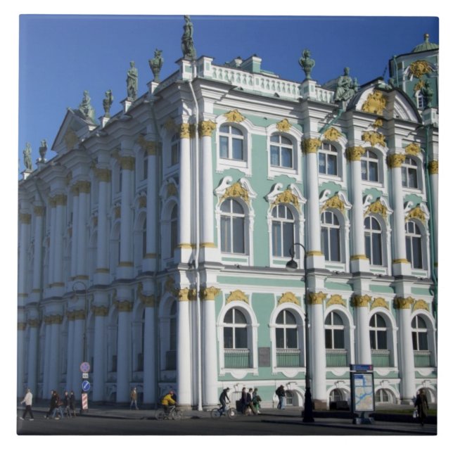 Carreau Russie, Saint-Pétersbourg, Palais d'Hiver, Le 4 (Devant)