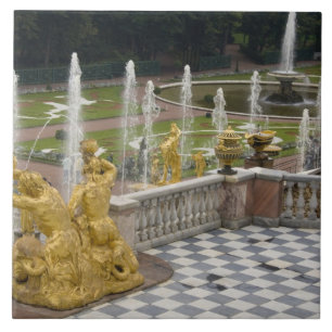 Carreau Russie, Saint-Pétersbourg, Peterhoff (alias