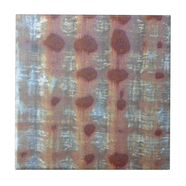 Carreau Rusted a ridé la tôle (Devant)