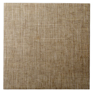 Carreau Rustique Burlap Nature Motif Carrelage en céramiqu