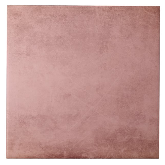 Carreau Rustique Vintage Shabby Chic Rouge Fausse Texture  (Devant)