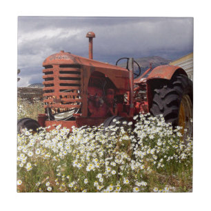 Carreau RuSTY VIEILLE Vintage TRaCTOR