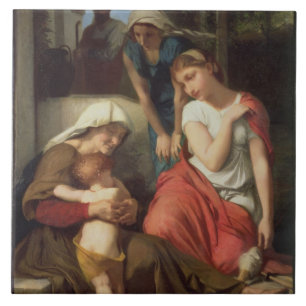 Carreau Ruth et Naomi, 1859 (huile sur la toile)
