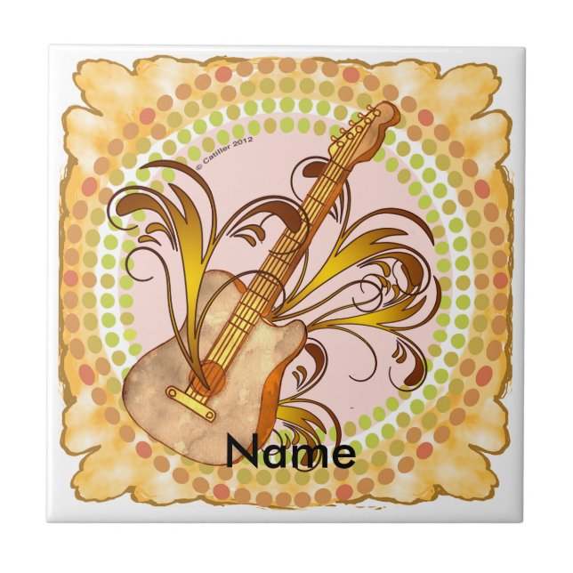 Carreau Rythme de Guitare (Devant)