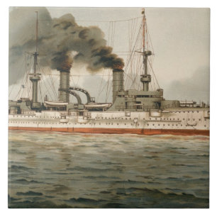 Carreau S.M. Kreuzer "Furst Bismarck" de Grosse (H.M.