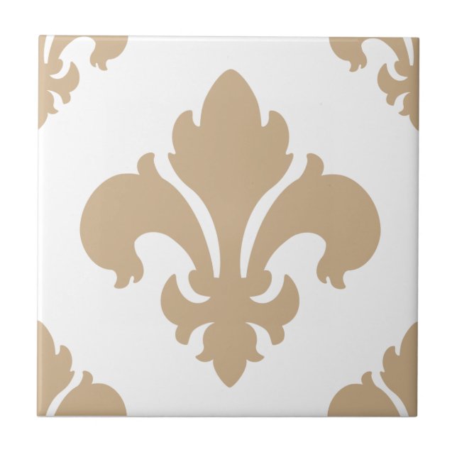 Carreau Sable de Fleur De Lis 2 (Devant)