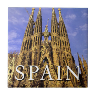 Carreau Sagrada Familia   Barcelone, Espagne