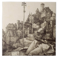 Saint Antoine lisant par Albrecht Dürer