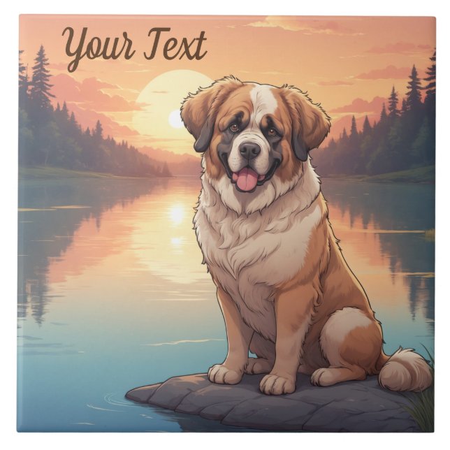 Carreau Saint Bernard par le lac (Devant)