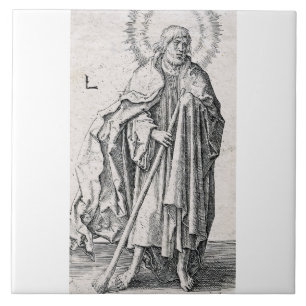 Carreau Saint Jude Thaddaeus l'Apôtre