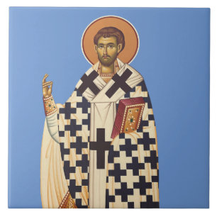 Carreau Saint Timothée d'Éphèse Art Orthodoxe Traditionnel