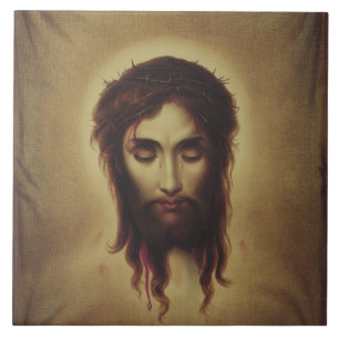 Carreau Saint visage de Jésus-Christ