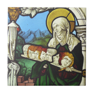 Carreau Sainte Félicité et les têtes de ses sept fils