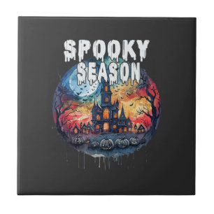 Carreau Saison Halloween effrayant