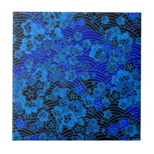 Carreau Sakura rougeoyant