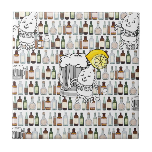 Carreau Salle de bain avec carrelage en céramique Idéal (Devant)