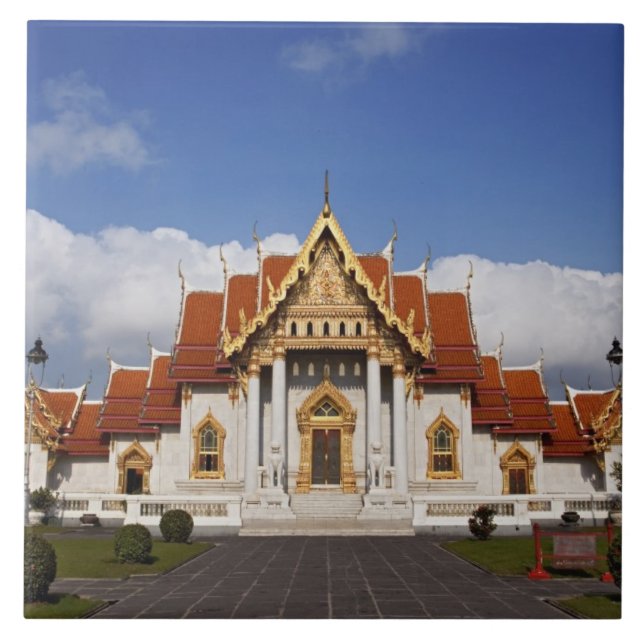 Carreau Salle Ubosot ou Bot, Wat Benchamabophit, Bangkok, (Devant)