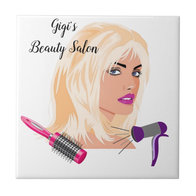 Carreau Salon de beauté Carrelage en céramique (Devant)